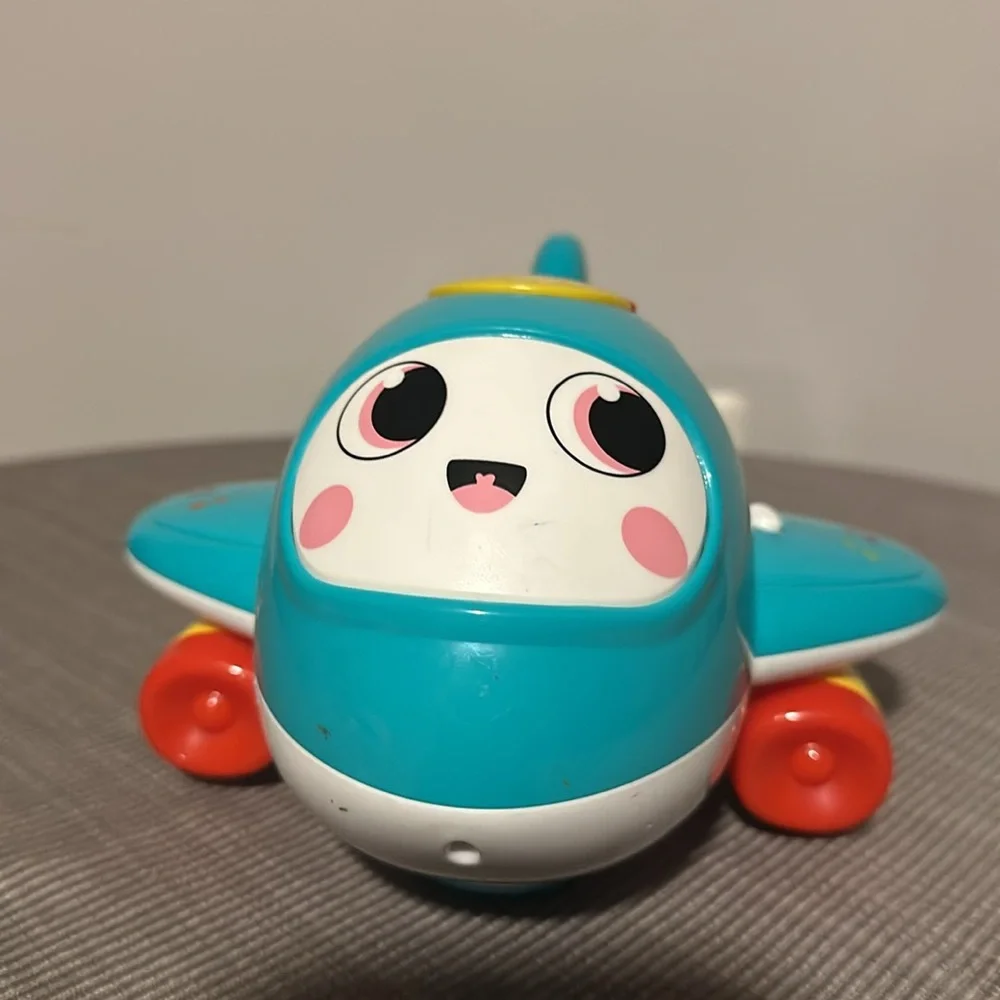 Musical Toy w/ Lights, Electronic Moving Airplane Baby Development Toy